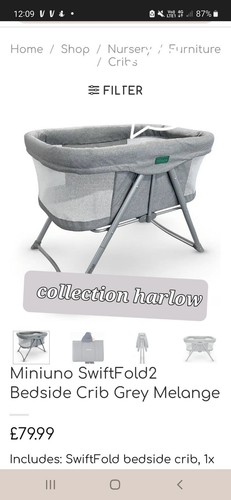 Miniuno travel cot - miniuno,